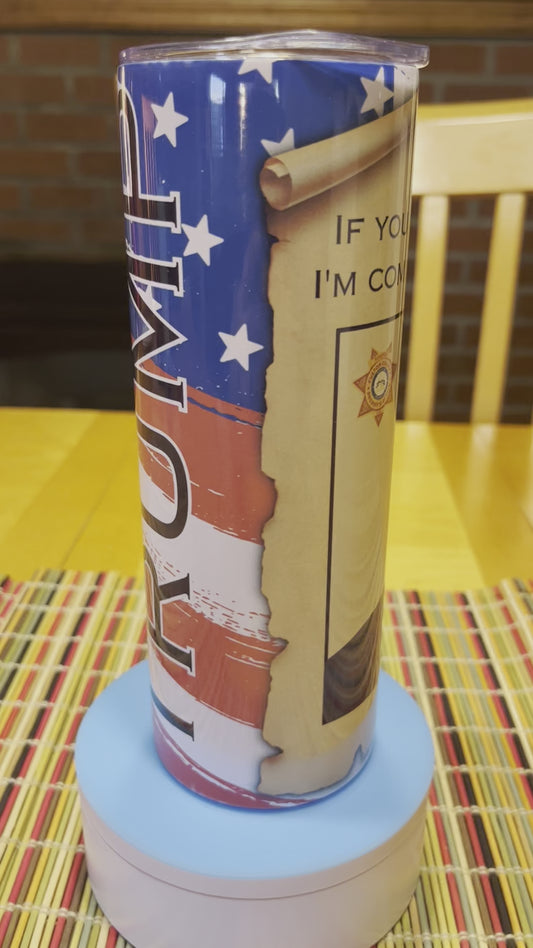 Trump Mugshot 20oz Tumbler