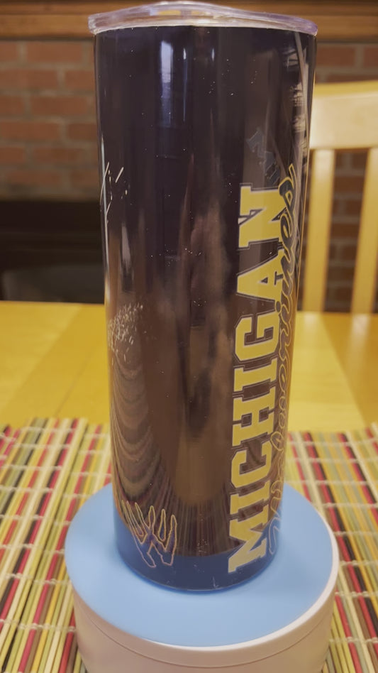 Michigan Wolverines 20oz Tumbler