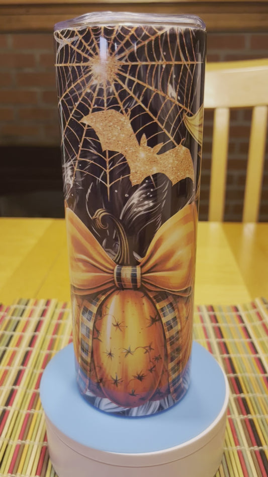 Pumpkins Sunflower 20oz Tumbler