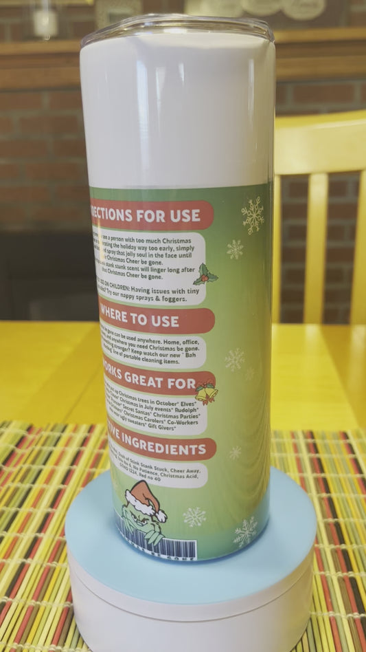 Christmas Be Gone Spray Tumbler