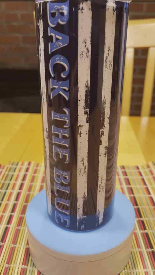 Back The Blue 20oz Tumbler