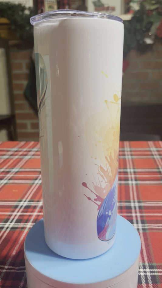 Skateboard 20oz Tumbler